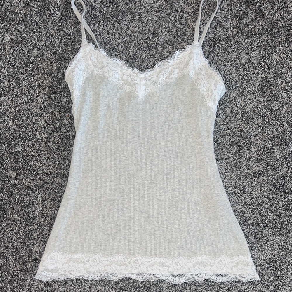 Hollister Lace-Trim Camisole Tank Top